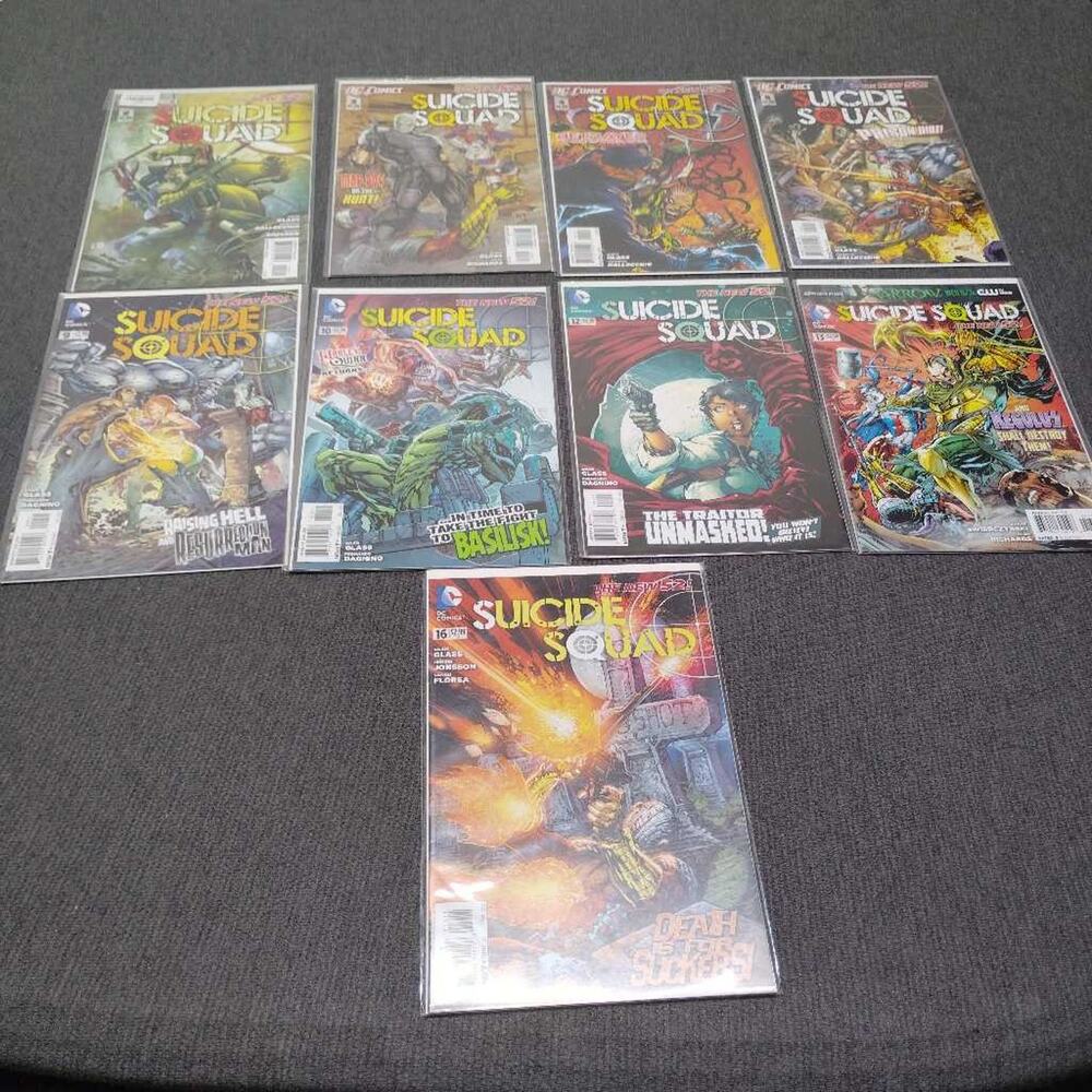 DC Comics Suicide Squad The New 52 Comic Lot Issues 2 3 4 5 9 10 12 13 16
